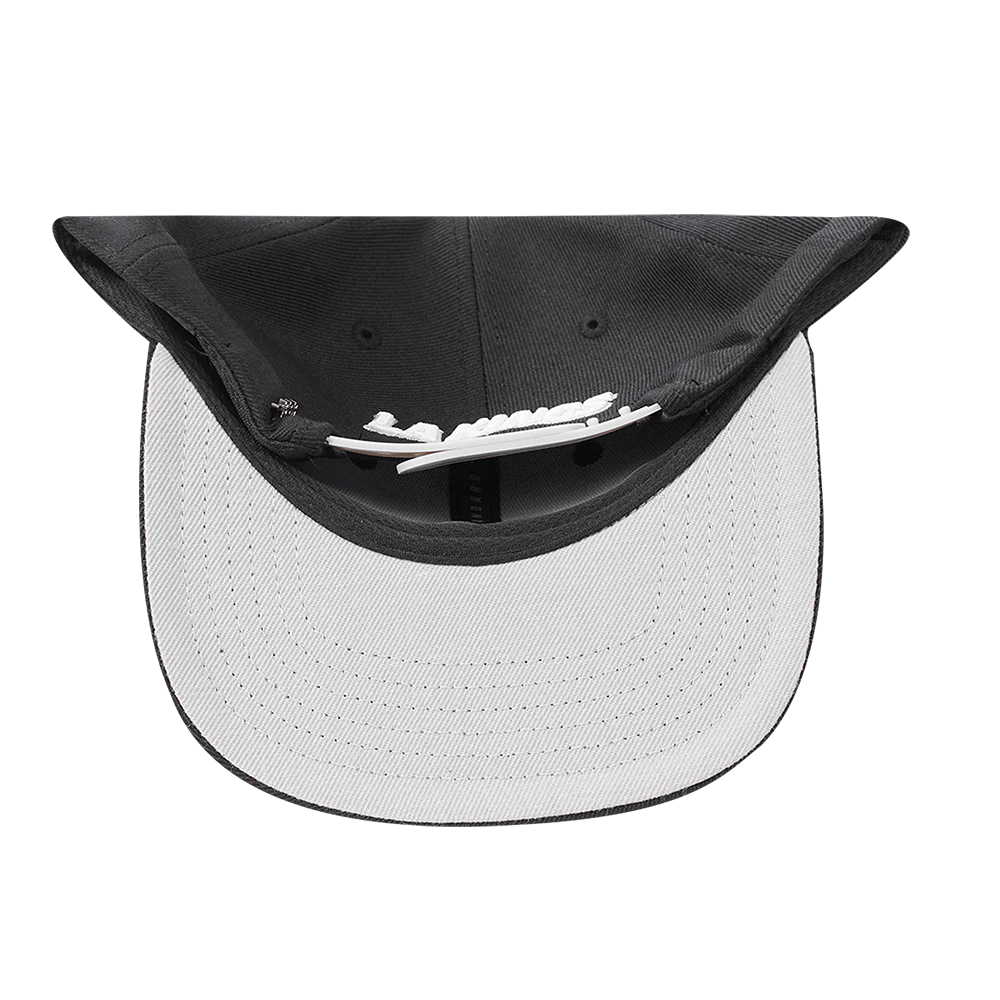 NHL LOS ANGELES KINGS OLD ENGLISH UNISEX 6 PANEL SNAPBACK HAT (BLACK) - Image 7