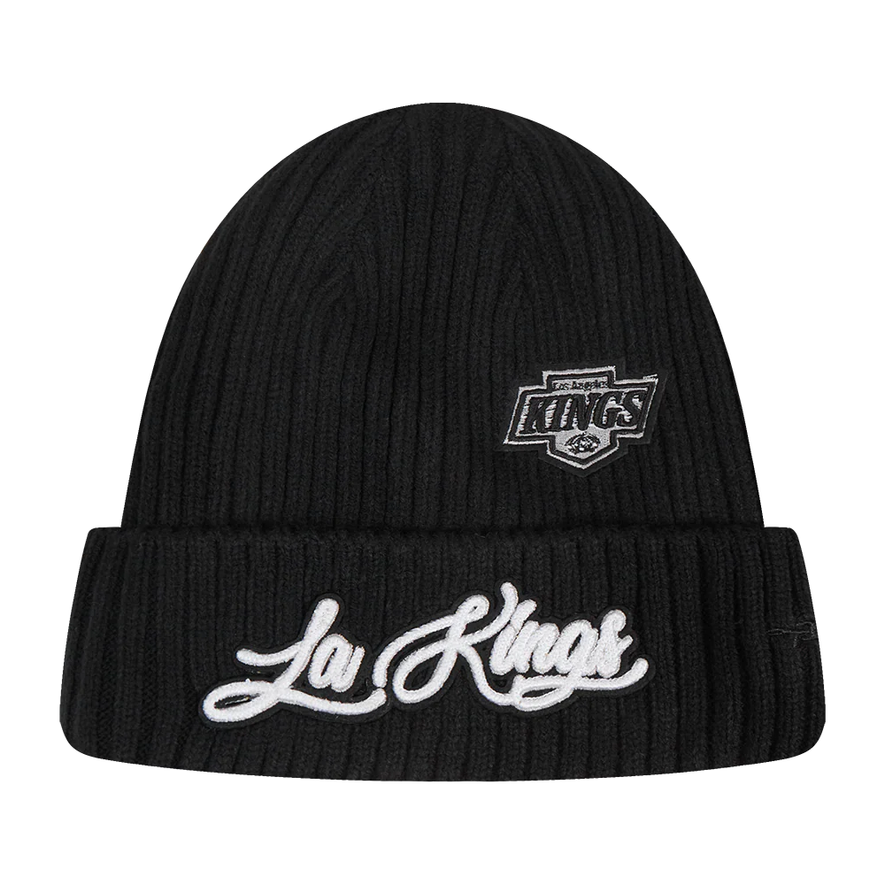 NHL LOS ANGELES KINGS CITY SIGNATURE MEN'S BEANIE (BLACK)