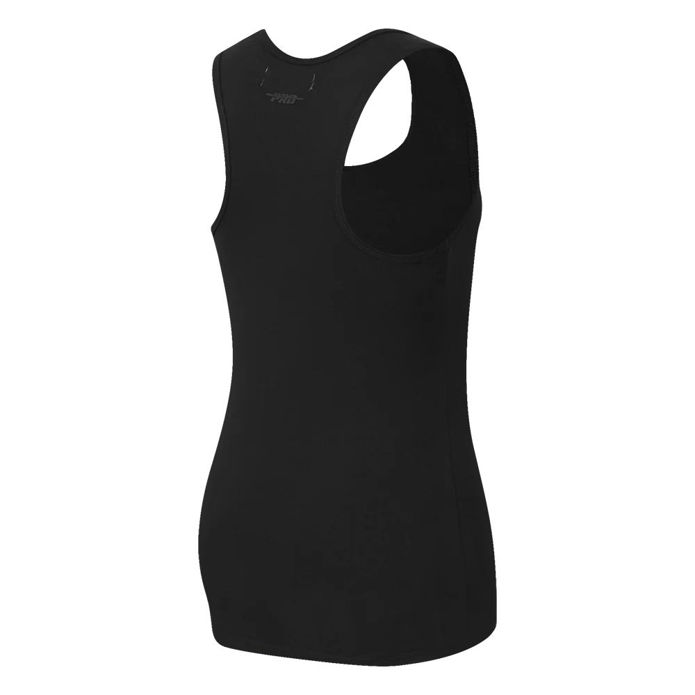 NHL LOS ANGELES KINGS CLASSIC WOMEN'S RACERBACK (BLACK) - Image 4