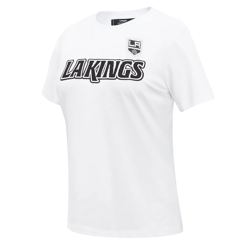 NHL LOS ANGELES KINGS CLASSIC WOMEN'S SLIM FIT TEE (WHITE) - Image 2