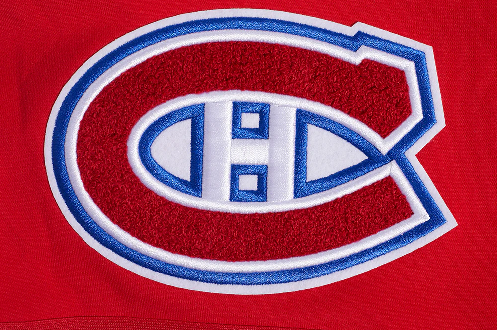 NHL MONTRÉAL CANADIENS CLASSIC CHENILLE MEN'S DK SHORT (RED) - Image 6