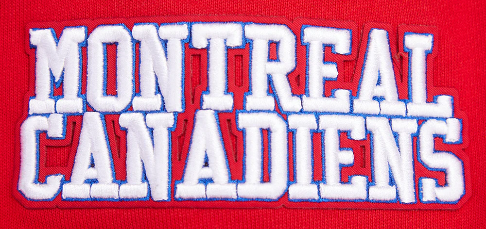 NHL MONTRÉAL CANADIENS RETRO CLASSIC MEN'S PULLOVER HOODIE (RED) - Image 7
