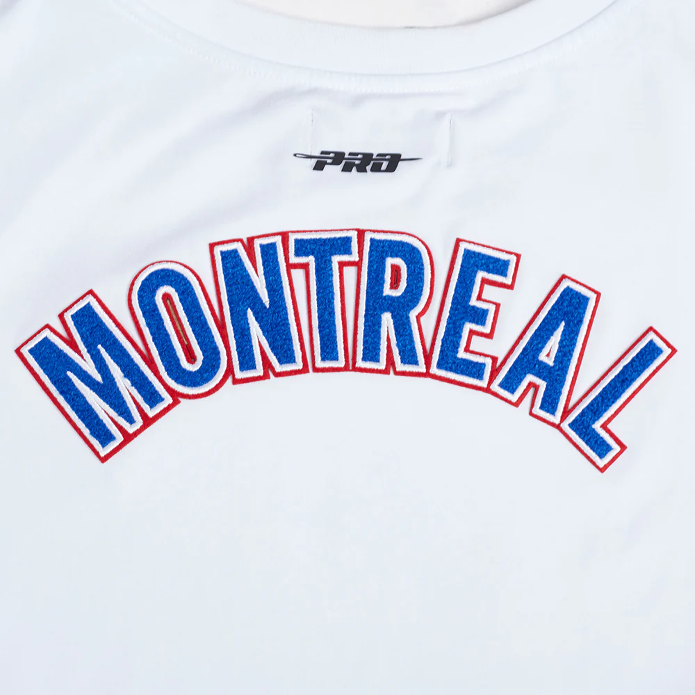 NHL MONTRÉAL CANADIENS CLASSIC WOMEN'S SINGLE JERSEY BOXY TEE (WHITE) - Image 6