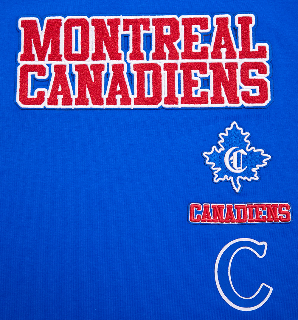 NHL MONTRÉAL CANADIENS RETRO CLASSIC WOMEN'S BOXY TEE (ROYAL BLUE) - Image 5