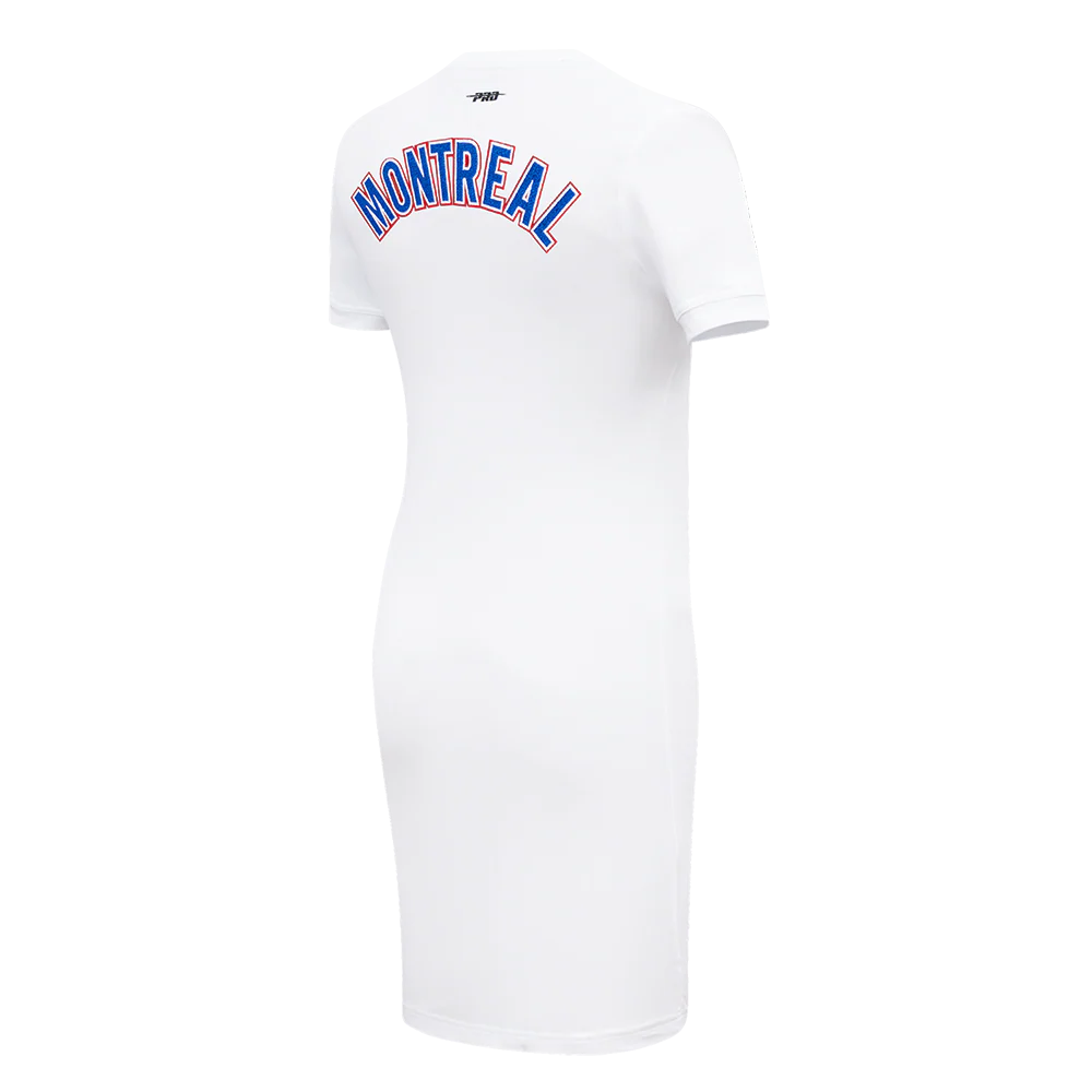 NHL MONTRÉAL CANADIENS CLASSIC WOMEN'S BODYCON DRESS (WHITE) - Image 4