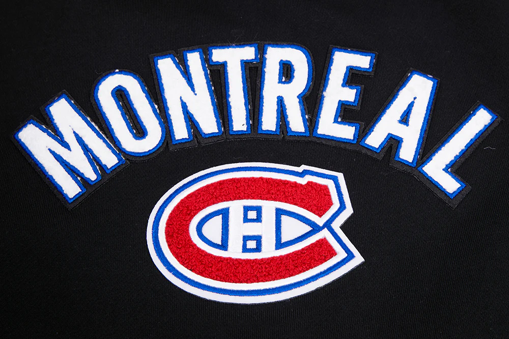 NHL MONTRÉAL CANADIENS CLASSIC WOMEN'S FLC PO HOODIE (BLACK) - Image 5