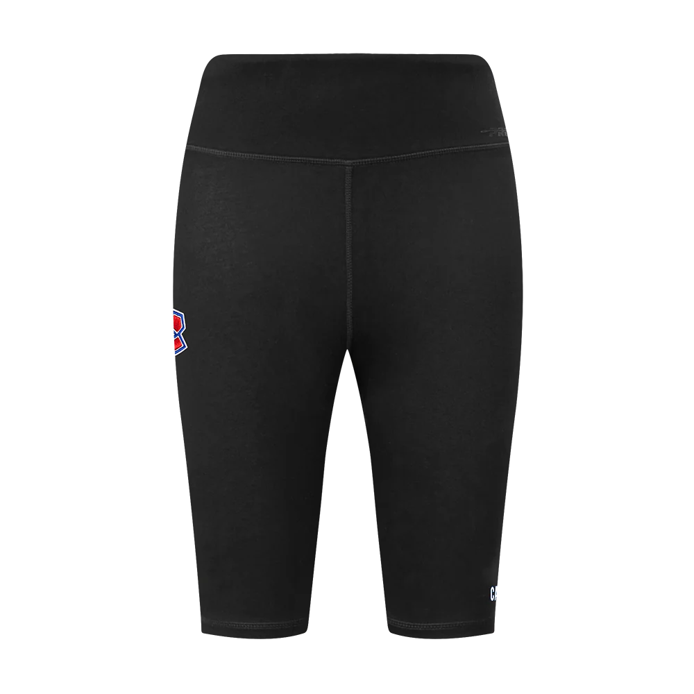 NHL MONTRÉAL CANADIENS CLASSIC WOMEN'S COTTON BIKE SHORT (BLACK) - Image 2