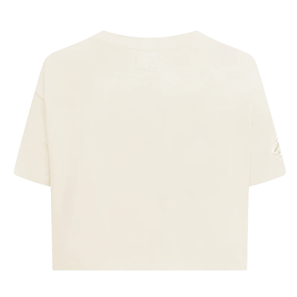 NHL MINNESOTA WILD NEUTRAL WOMEN'S BOXY TEE (EGGSHELL) - Image 3