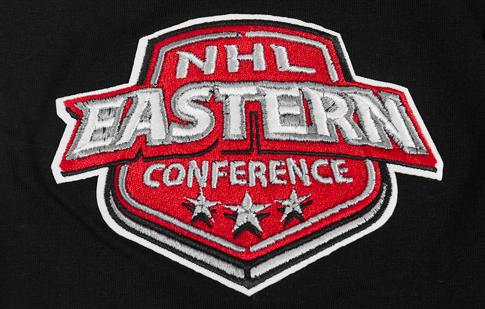 NHL NEW JERSEY DEVILS CLASSIC CHENILLE MEN'S TEE (BLACK) - Image 7
