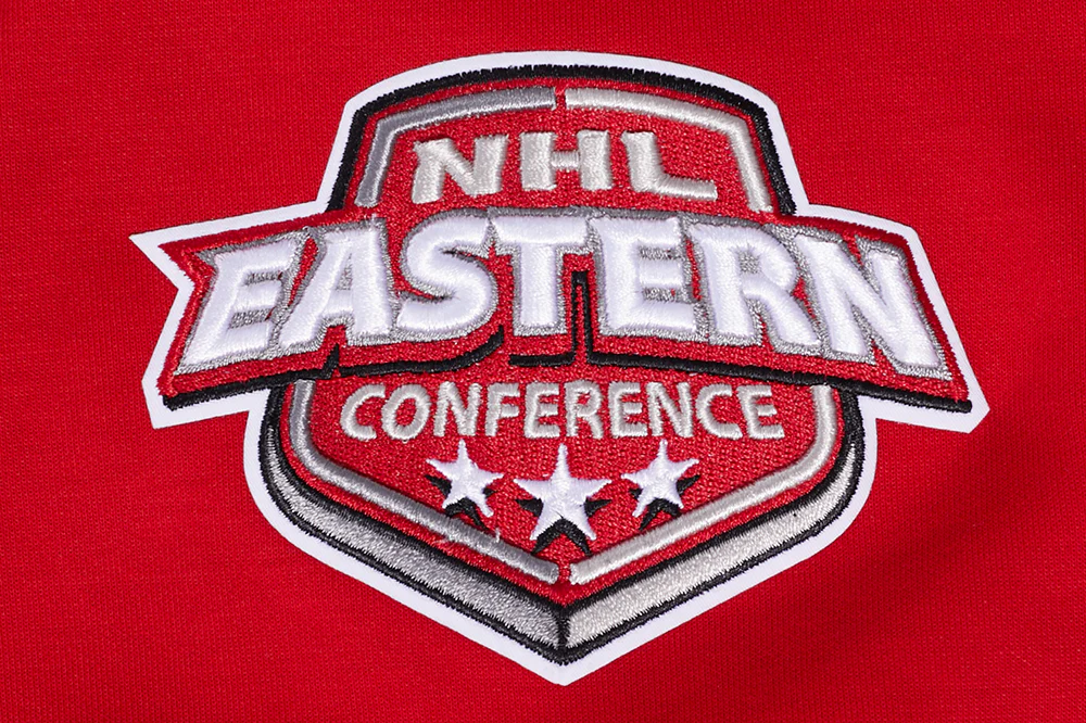 NHL NEW JERSEY DEVILS CLASSIC MEN'S WARM UP JACKET (RED/BLACK) - Image 6