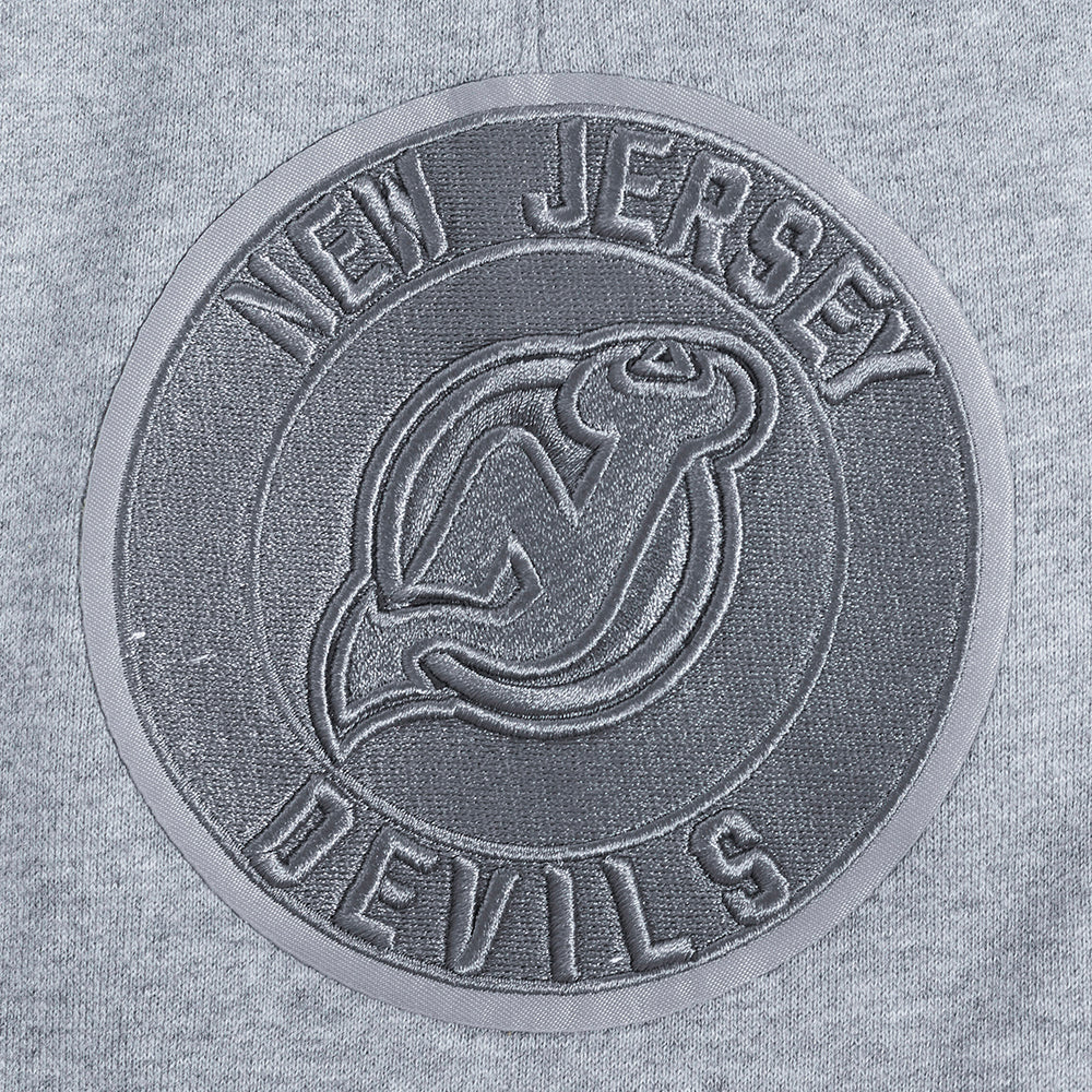 NHL NEW JERSEY DEVILS NEUTRAL MEN'S SHORT (DARK HEATHER GRAY) - Image 6