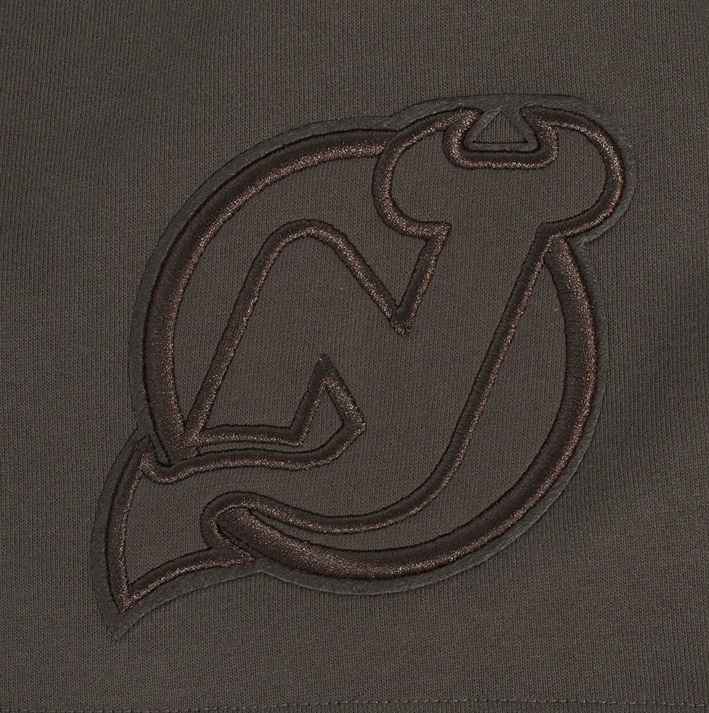 NHL NEW JERSEY DEVILS NEUTRAL MEN'S SHORT (DARK TAUPE) - Image 5