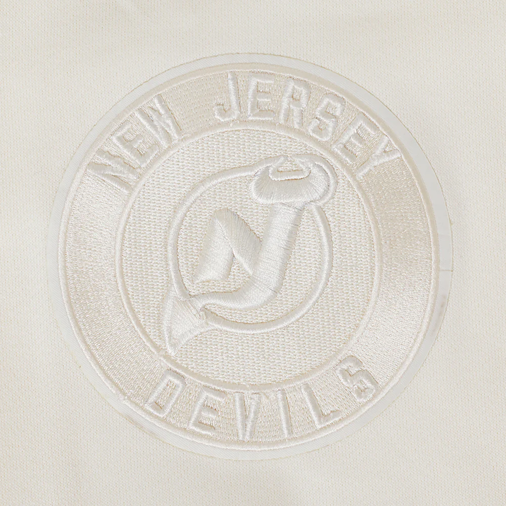 NHL NEW JERSEY DEVILS NEUTRAL MEN'S SWEATPANT (EGGSHELL) - Image 5