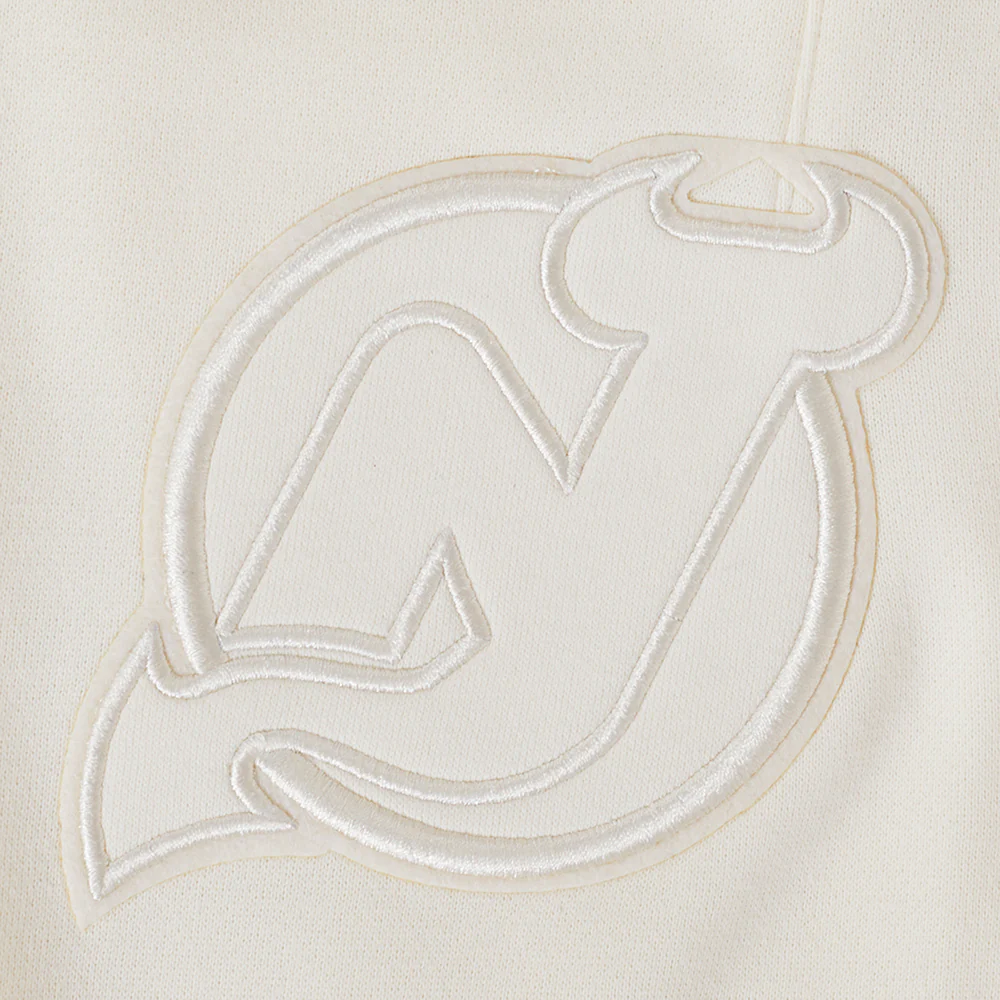 NHL NEW JERSEY DEVILS NEUTRAL MEN'S SWEATPANT (EGGSHELL) - Image 6