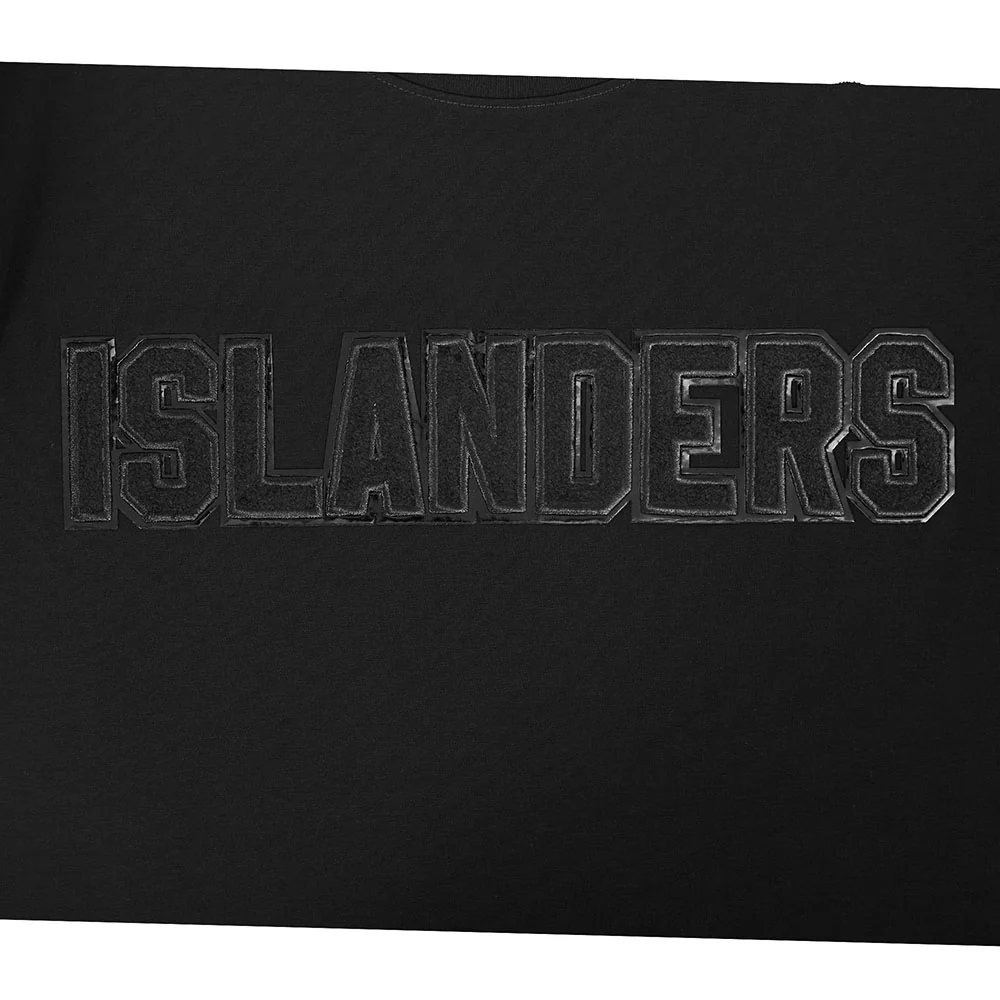 NHL NEW YORK ISLANDERS TRIPLE BLACK MEN'S DK TEE (TRIPLE BLACK) - Image 6