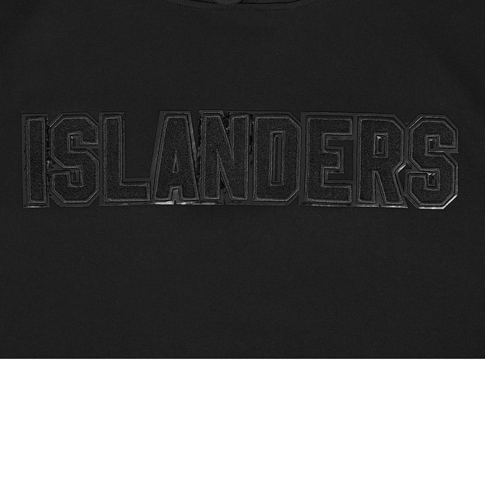 NHL NEW YORK ISLANDERS TRIPLE BLACK MEN'S DK PO HOODIE (TRIPLE BLACK) - Image 8