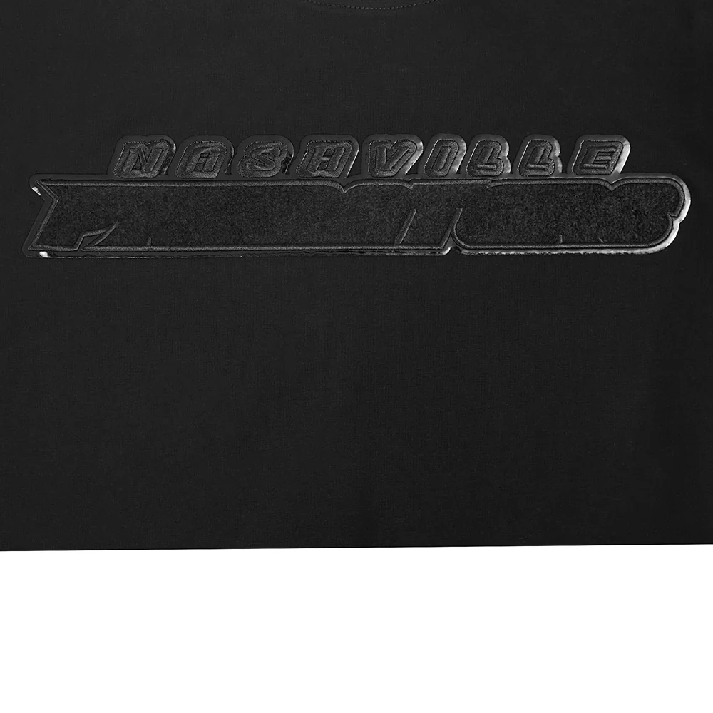 NHL NASHVILLE PREDATORS TRIPLE BLACK MEN'S SJ TEE (TRIPLE BLACK) - Image 7