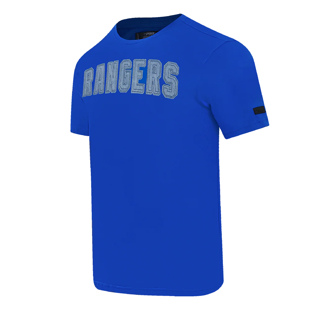 NHL NEW YORK RANGERS VARSITY BLUES MEN'S TEE (ROYAL BLUE) - Image 2