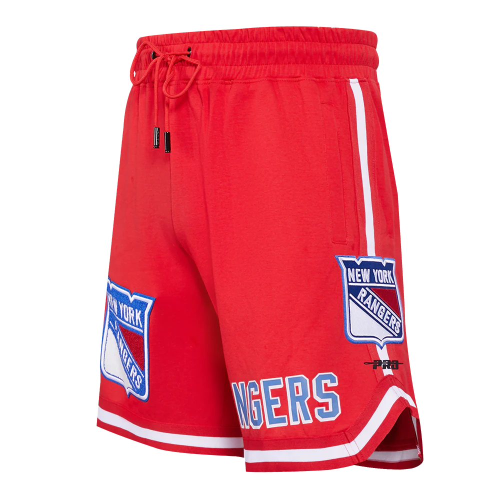 NHL NEW YORK RANGERS CLASSIC CHENILLE MEN'S SHORT (RED)