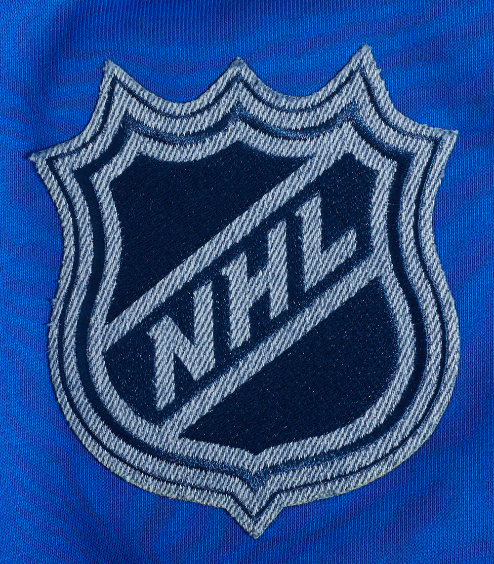 NHL NEW YORK RANGERS VARSITY BLUES MEN'S PULLOVER HOODIE (ROYAL BLUE) - Image 7