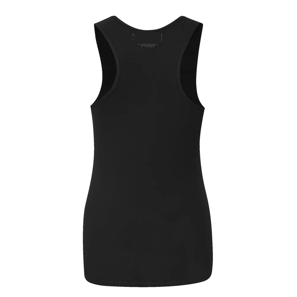 NHL NEW YORK RANGERS CLASSIC WOMEN'S RELAXED FIT RACERBACK (BLACK) - Image 3