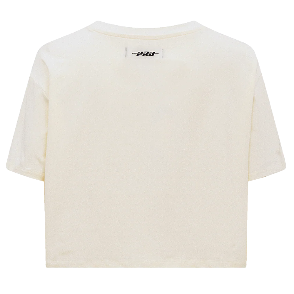 NHL NEW YORK RANGERS RETRO CLASSIC WOMEN'S BOXY TEE (EGGSHELL) - Image 4