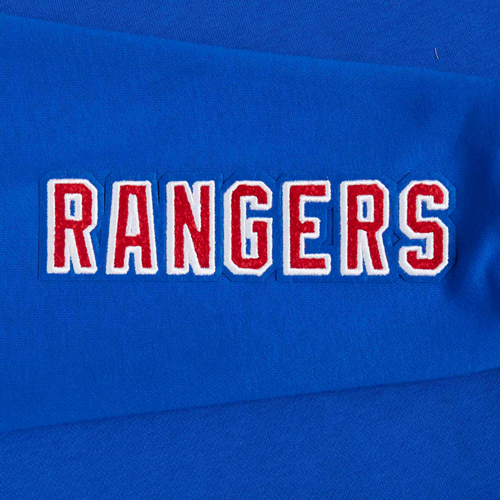 NHL NEW YORK RANGERS CLASSIC WOMEN'S FLEECE HOODIE DRESS (ROYAL BLUE) - Image 5