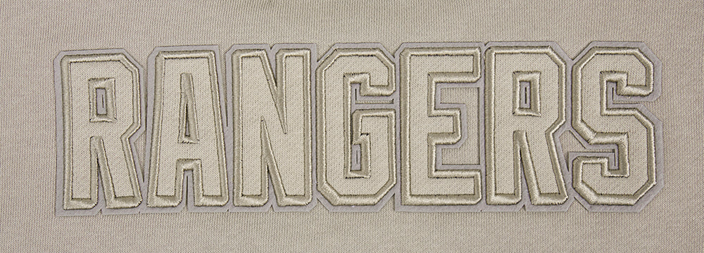 NHL NEW YORK RANGERS NEUTRAL WOMEN'S CREWNECK (TAUPE) - Image 5