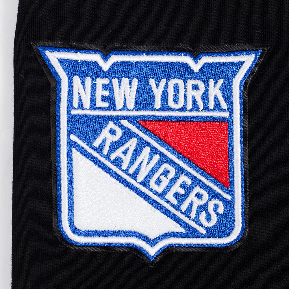 NHL NEW YORK RANGERS CLASSIC WOMEN'S COTTON BIKE SHORT (BLACK) - Image 6