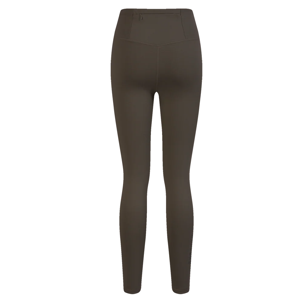 NHL NEW YORK RANGERS NEUTRAL HIGH WAIST JERSEY LEGGING (DARK TAUPE) - Image 4
