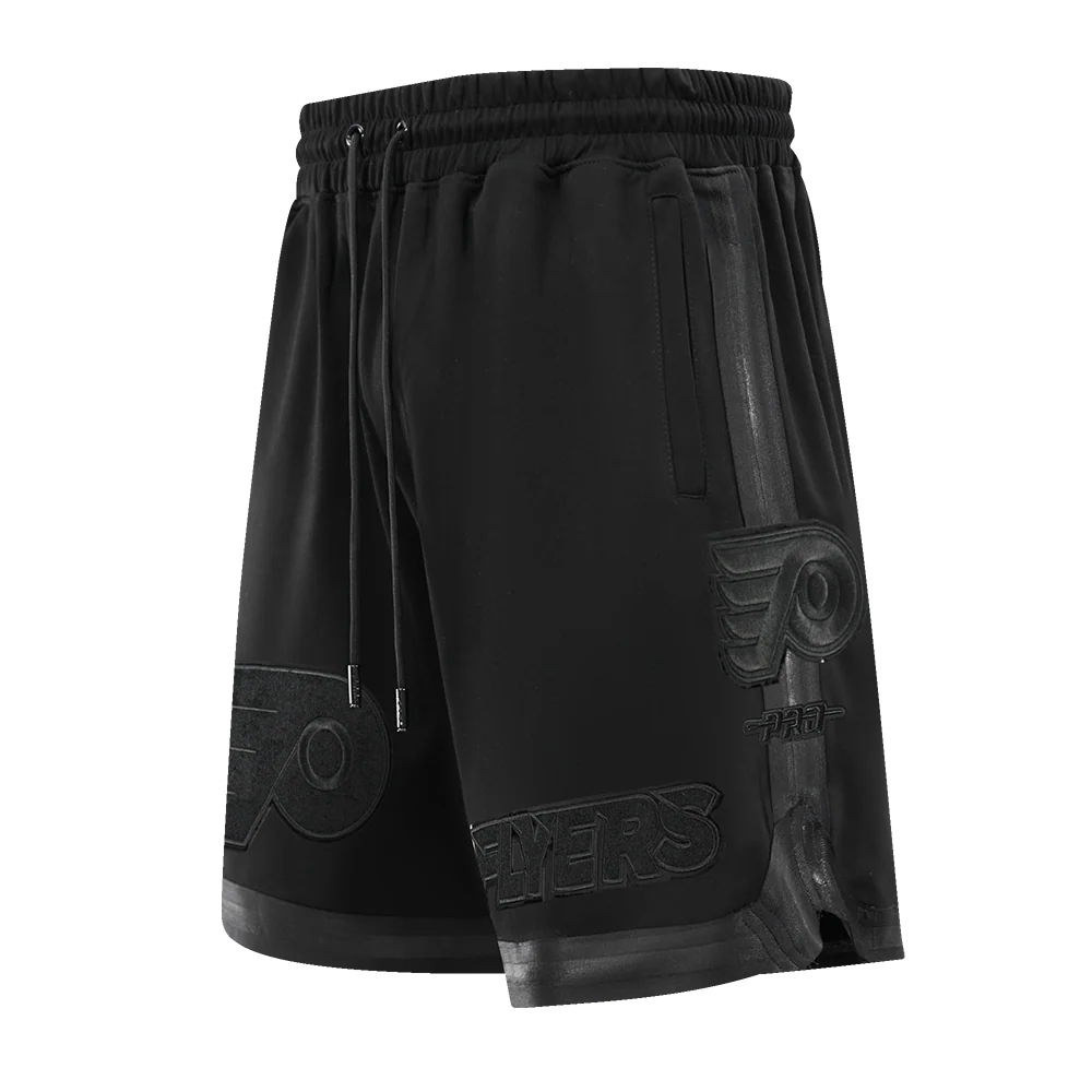 NHL PHILADELPHIA FLYERS TRIPLE BLACK MEN'S DK SHORT (TRIPLE BLACK)