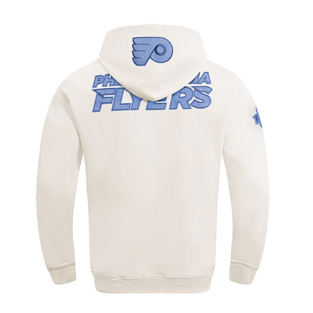 NHL PHILADELPHIA FLYERS VARSITY BLUES MEN'S PULLOVER HOODIE (LINEN) - Image 3
