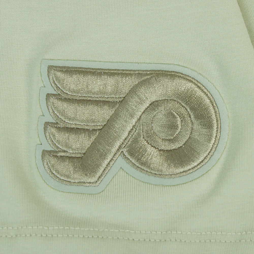 NHL PHILADELPHIA FLYERS NEUTRAL SINGLE JERSEY BOXY TEE (MOSS) - Image 6
