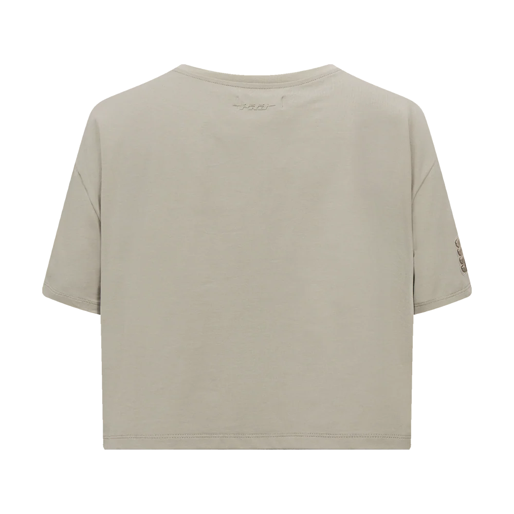 NHL PHILADELPHIA FLYERS NEUTRAL WOMEN'S BOXY TEE (TAUPE) - Image 3