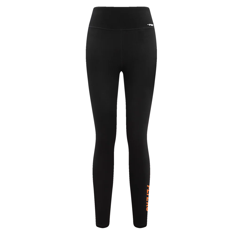 NHL PHILADELPHIA FLYERS CLASSIC WOMEN'S HW JERSEY LEGGING (BLACK) - Image 2