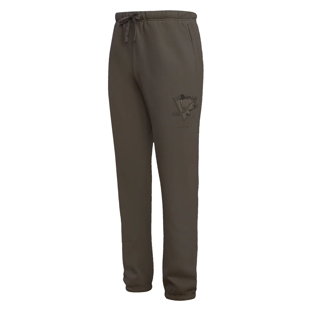 NHL PITTSBURGH PENGUINS NEUTRAL MEN'S SWEATPANT (DARK TAUPE)