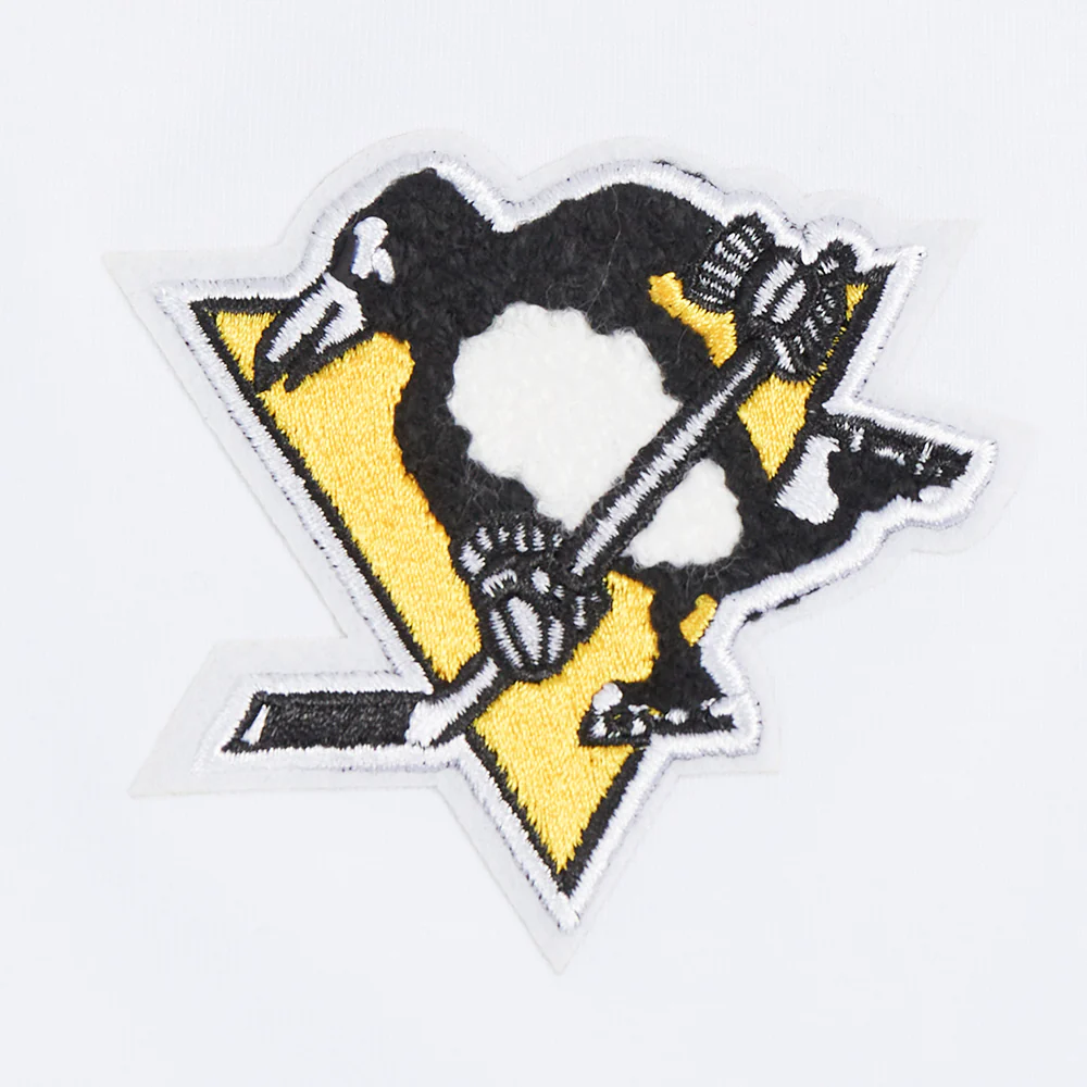 NHL PITTSBURGH PENGUINS CLASSIC WOMEN'S SINGLE JERSEY BOXY TEE (WHITE) - Image 5