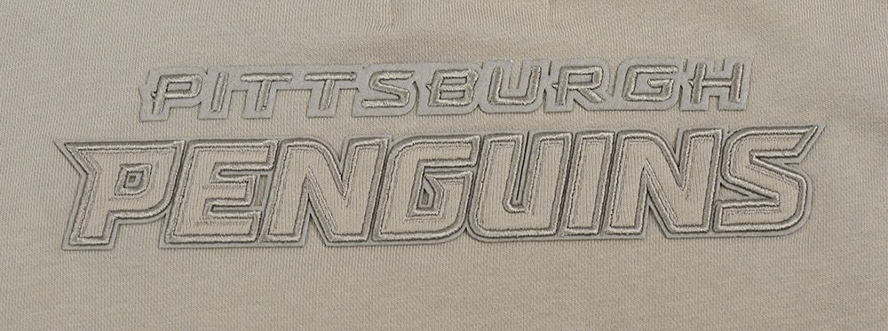 NHL PITTSBURGH PENGUINS NEUTRAL WOMEN'S CREWNECK (TAUPE) - Image 7