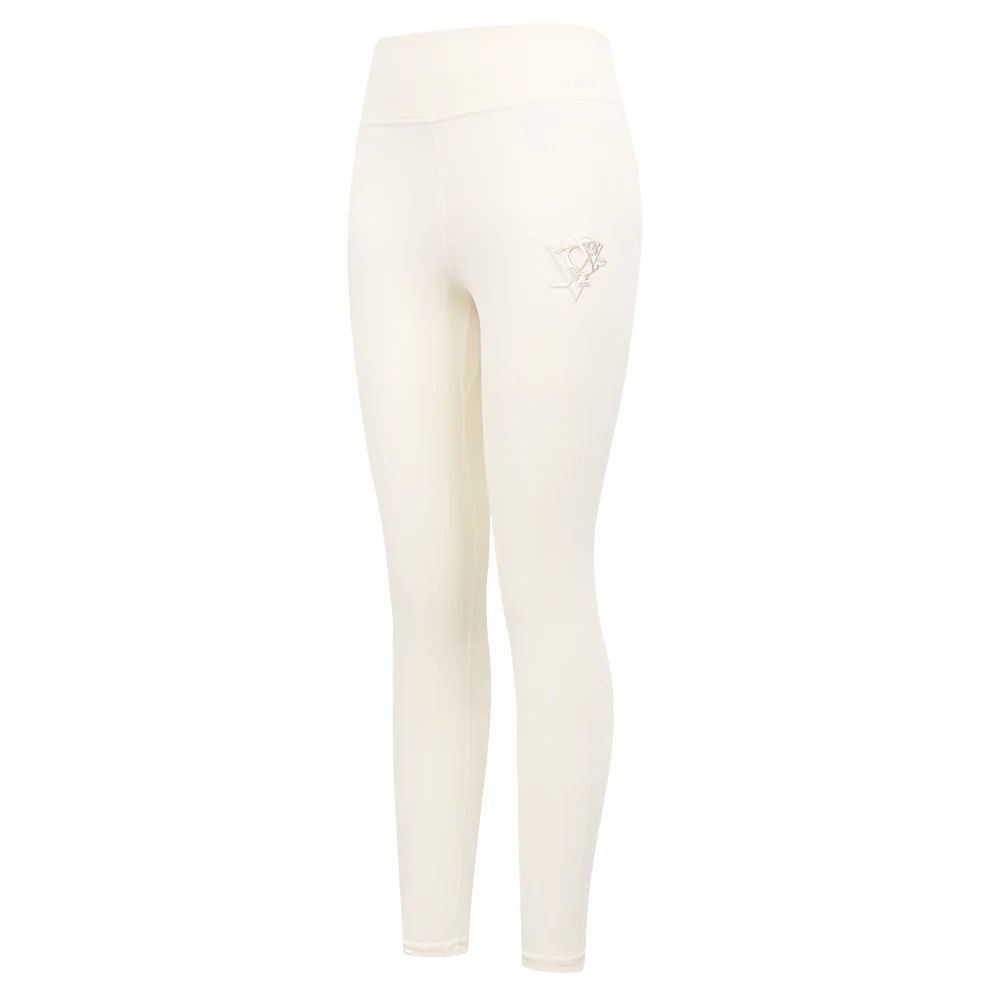 NHL PITTSBURGH PENGUINS NEUTRAL WOMEN'S JERSEY LEGGING (EGGSHELL) - Image 7