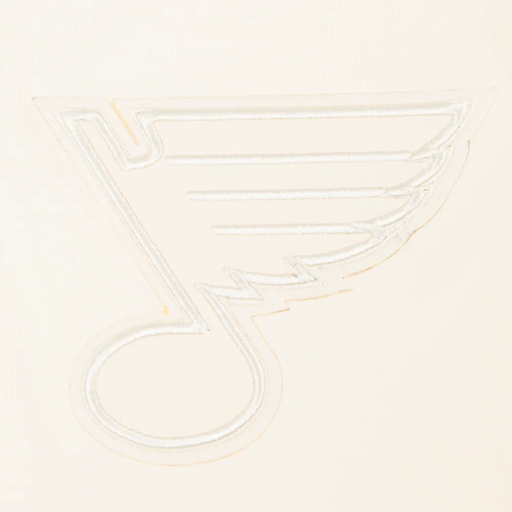 NHL ST. LOUIS BLUES NEUTRAL MEN'S DROP SHOULDER TEE (EGGSHELL) - Image 5