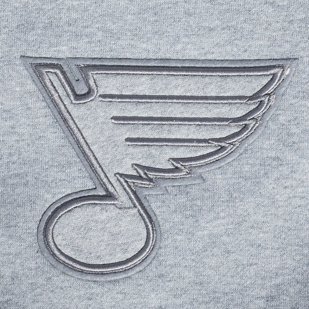 NHL ST. LOUIS BLUES NEUTRAL MEN'S SHORT (DARK HEATHER GRAY) - Image 5