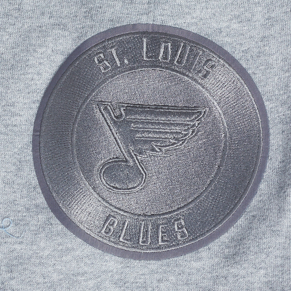 NHL ST. LOUIS BLUES NEUTRAL MEN'S SHORT (DARK HEATHER GRAY) - Image 6