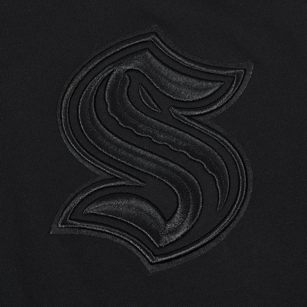 NHL SEATTLE KRAKEN NEUTRAL MEN'S DROP SHOULDER TEE (BLACK) - Image 5