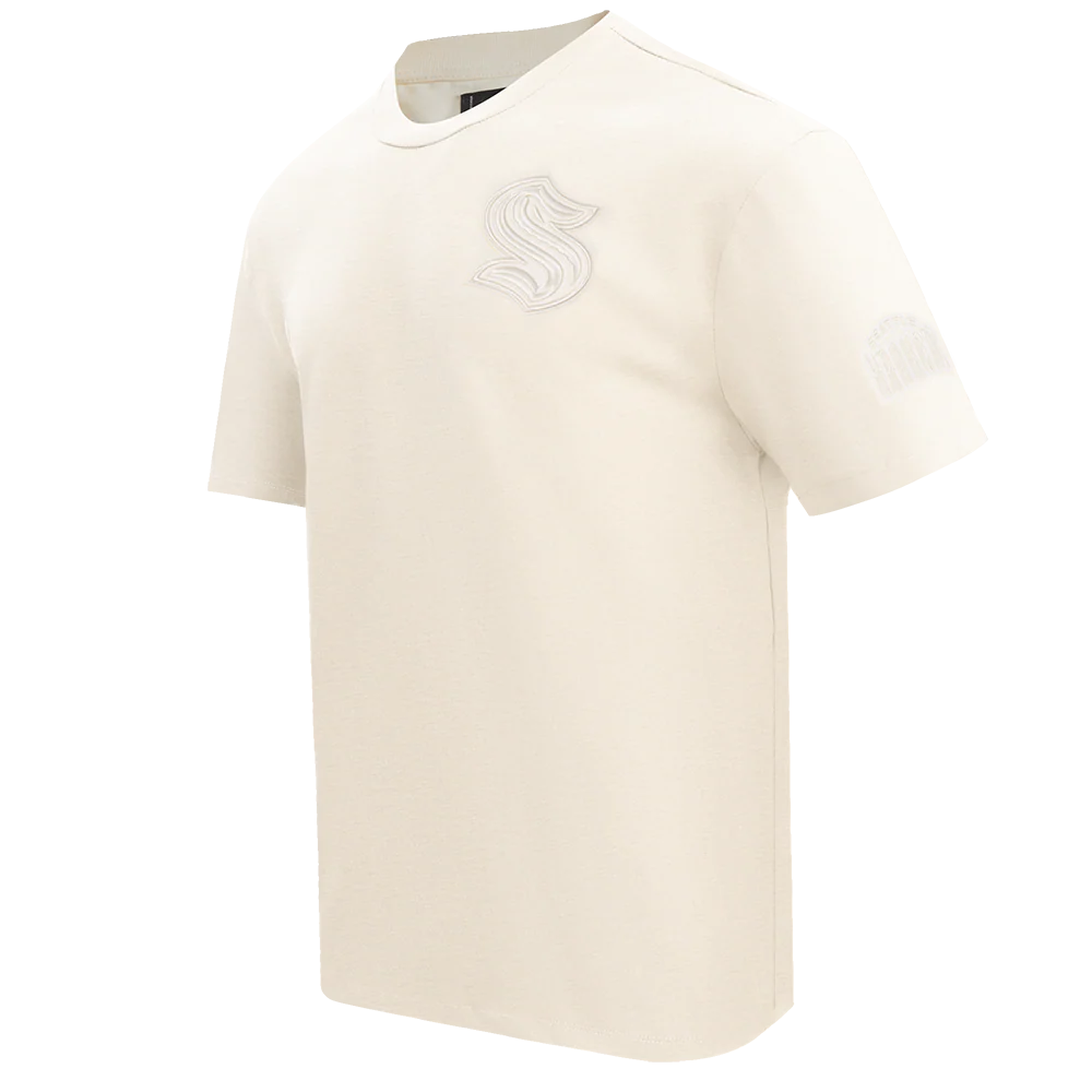 NHL SEATTLE KRAKEN NEUTRAL MEN'S DROP SHOULDER TEE (EGGSHELL) - Image 2