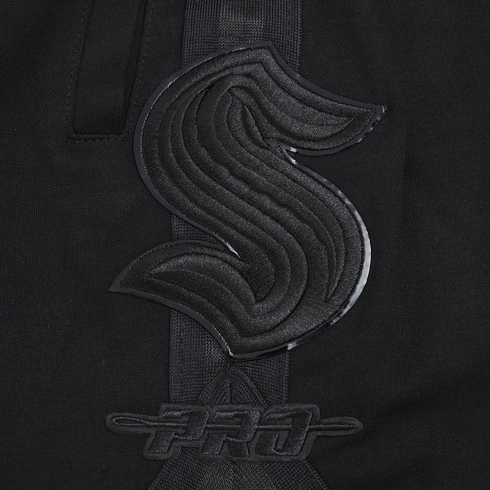 NHL SEATTLE KRAKEN TRIPLE BLACK MEN'S DK SHORT (TRIPLE BLACK) - Image 8