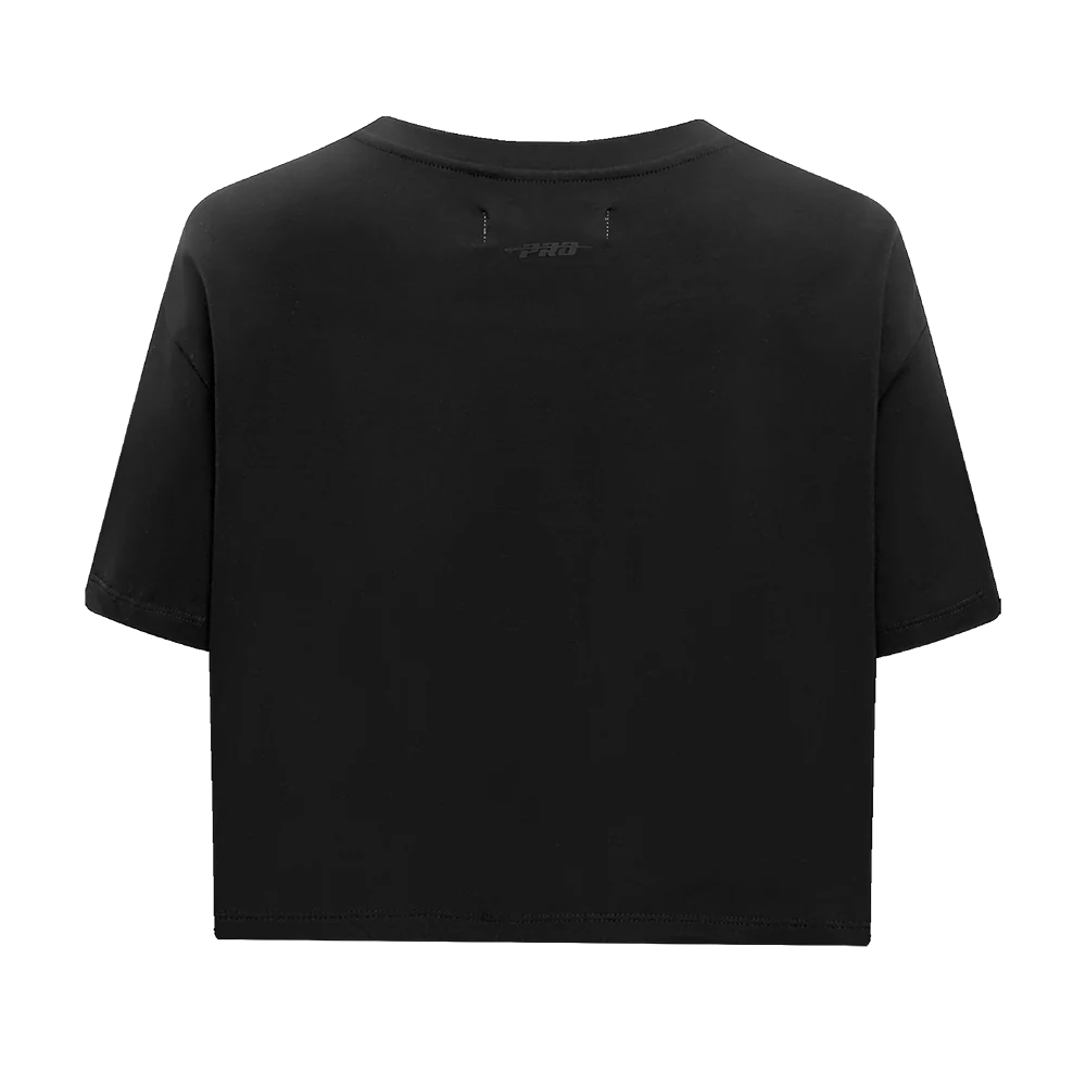 NHL SEATTLE KRAKEN NEUTRAL WOMEN'S BOXY TEE (BLACK) - Image 3
