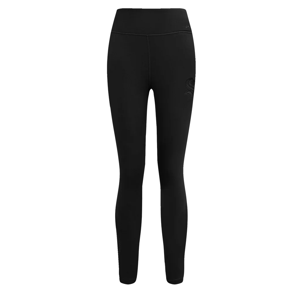 NHL SEATTLE KRAKEN NEUTRAL WOMEN'S JERSEY LEGGING (BLACK) - Image 2