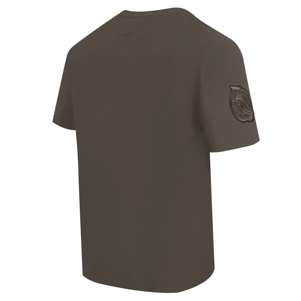 NHL SAN JOSE SHARKS NEUTRAL MEN'S DROP SHOULDER TEE (DARK TAUPE) - Image 4