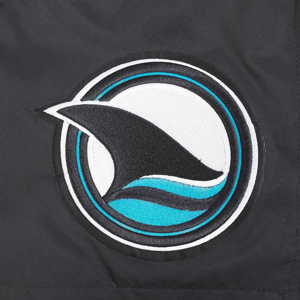 NHL SAN JOSE SHARKS CLASSIC WOVEN MEN'S SHORT (BLACK) - Image 6