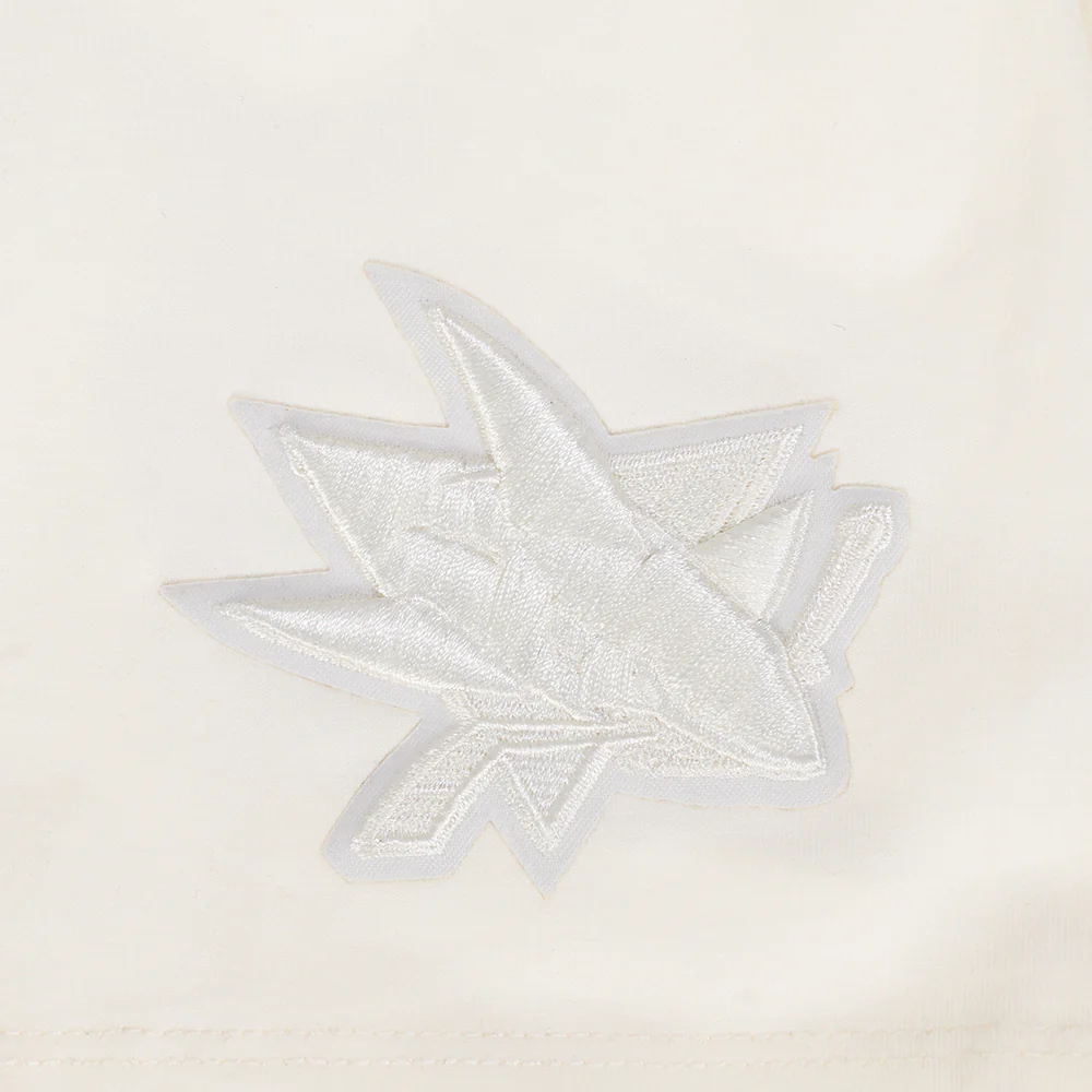 NHL SAN JOSE SHARKS NEUTRAL WOMEN'S BOXY TEE (EGGSHELL) - Image 6